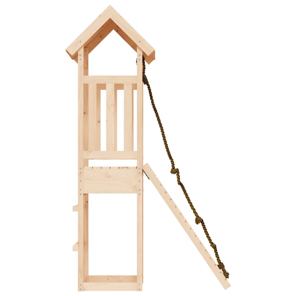 Casetta con Arrampicata in Legno Massello di Pino | homemem39