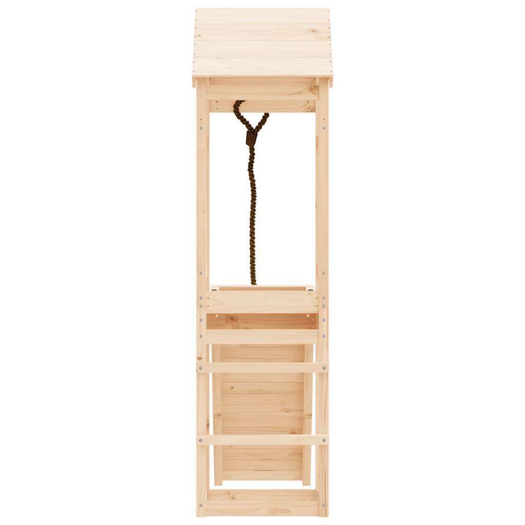 Casetta con Arrampicata in Legno Massello di Pino | homemem39