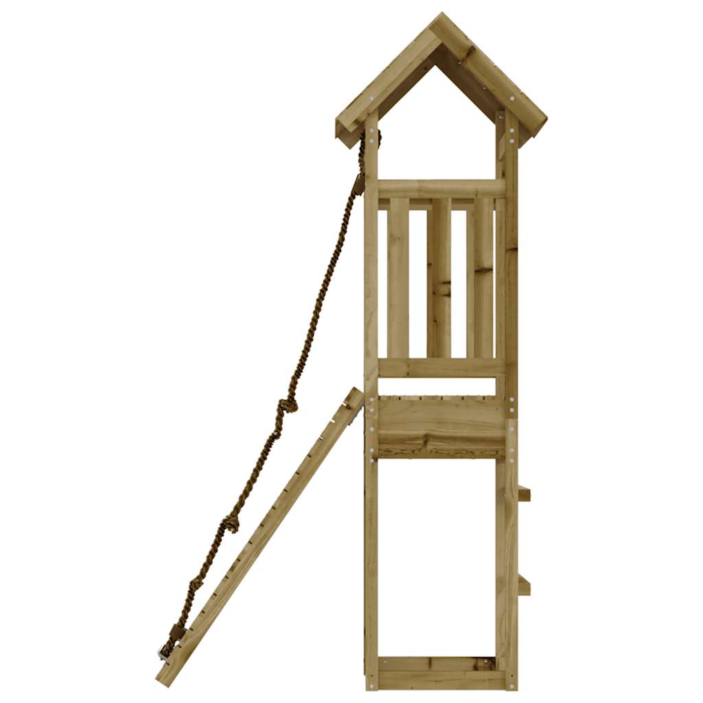 Casetta con Arrampicata in Legno di Pino Impregnato | homemem39