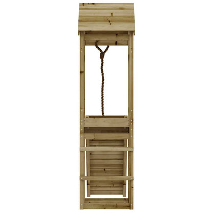 Casetta con Arrampicata in Legno di Pino Impregnato | homemem39