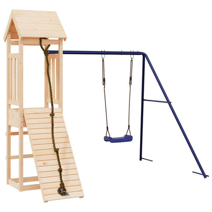 Set da Gioco da Esterno in Legno Massello di Pino | homemem39