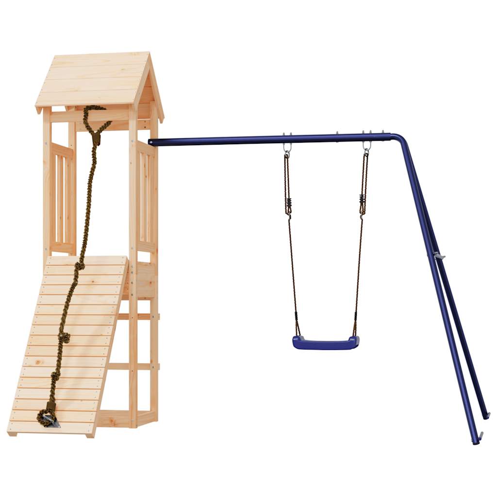 Set da Gioco da Esterno in Legno Massello di Pino | homemem39