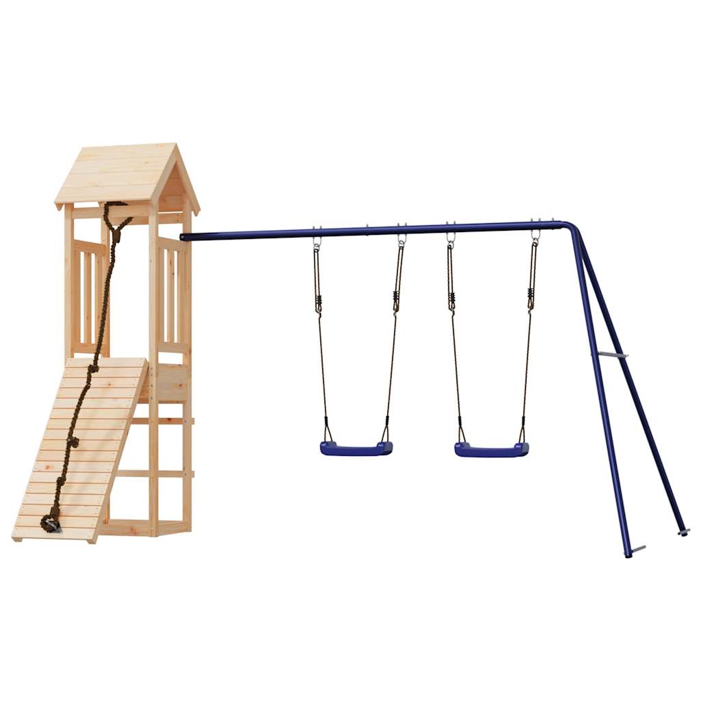 Set da Gioco da Esterno in Legno Massello di Pino | homemem39