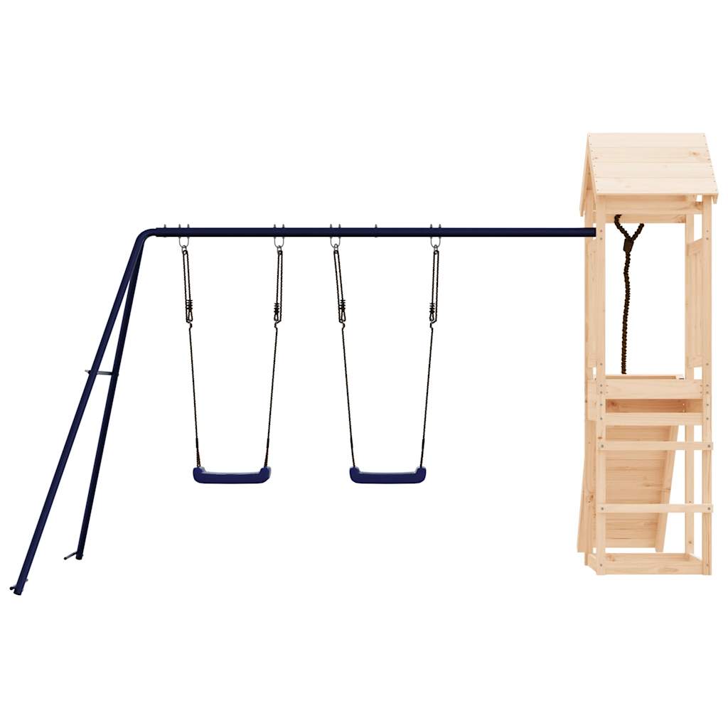 Set da Gioco da Esterno in Legno Massello di Pino | homemem39