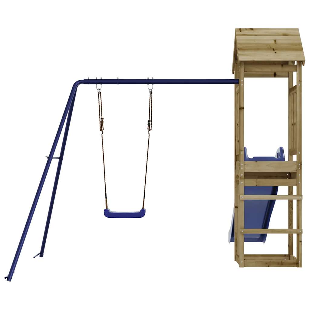 Set da Gioco da Esterno in Legno di Pino Impregnato - homemem39