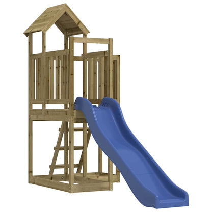 Set da Gioco da Esterno in Legno di Pino Impregnato | homemem39