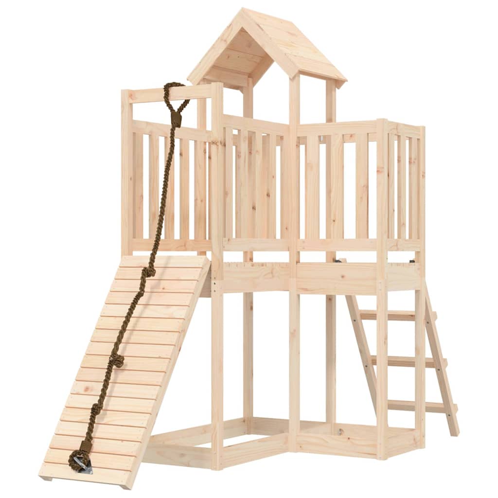 Casetta con Arrampicata inLegno Massello di Pino | homemem39