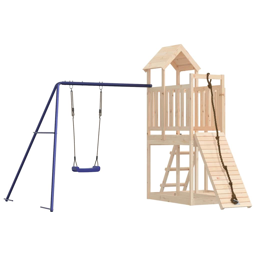 Set da Gioco da Esterno in Legno Massello di Pino | homemem39
