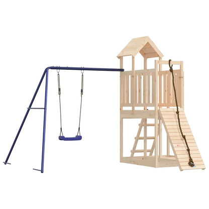 Set da Gioco da Esterno in Legno Massello di Pino | homemem39