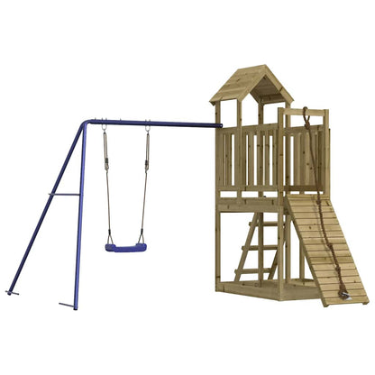 Set da Gioco da Esterno in Legno di Pino Impregnato | homemem39