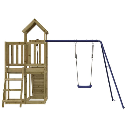 Set da Gioco da Esterno in Legno di Pino Impregnato | homemem39