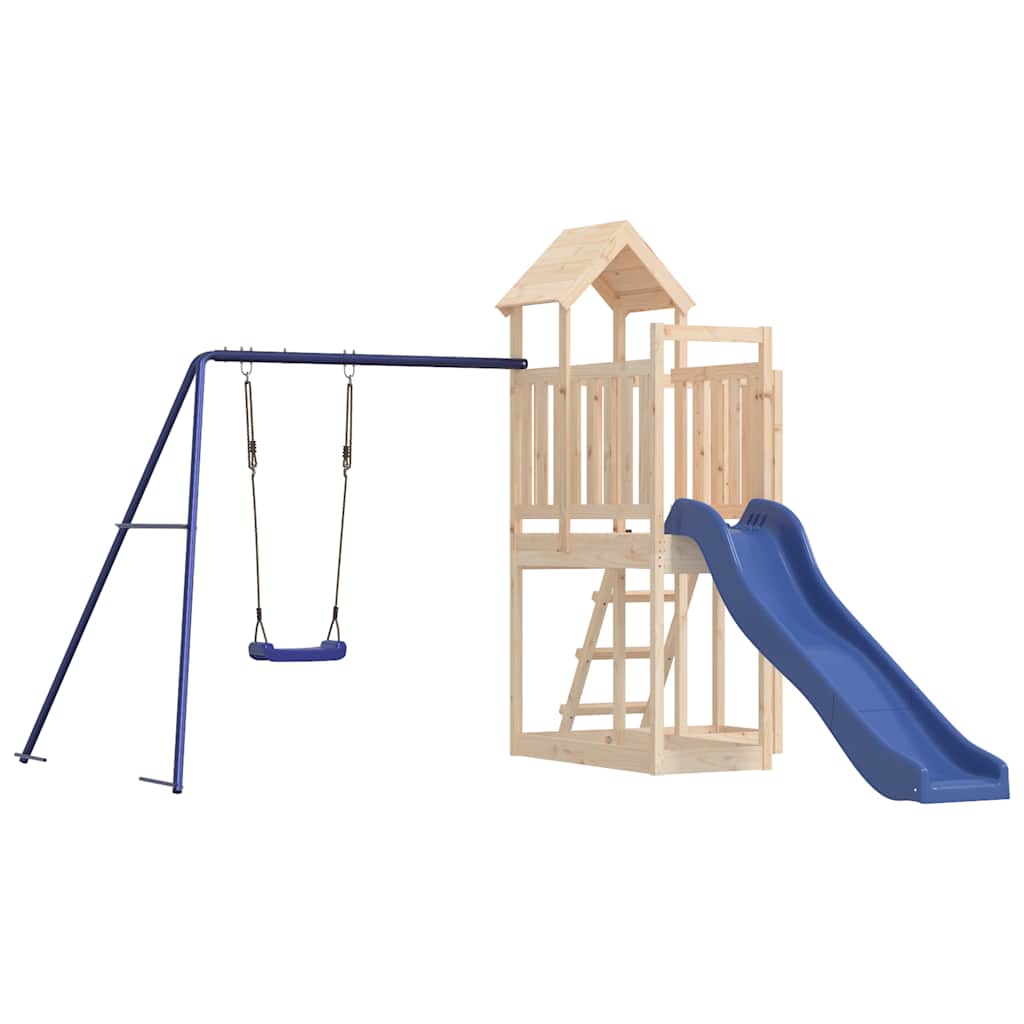 Set da Gioco da Esterno in Legno Massello di Pino | homemem39