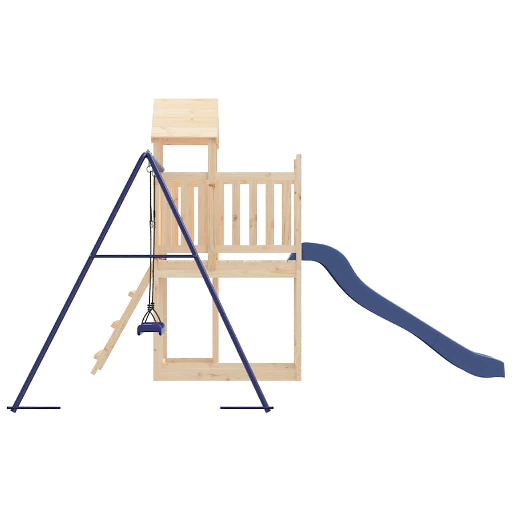 Set da Gioco da Esterno in Legno Massello di Pino | homemem39