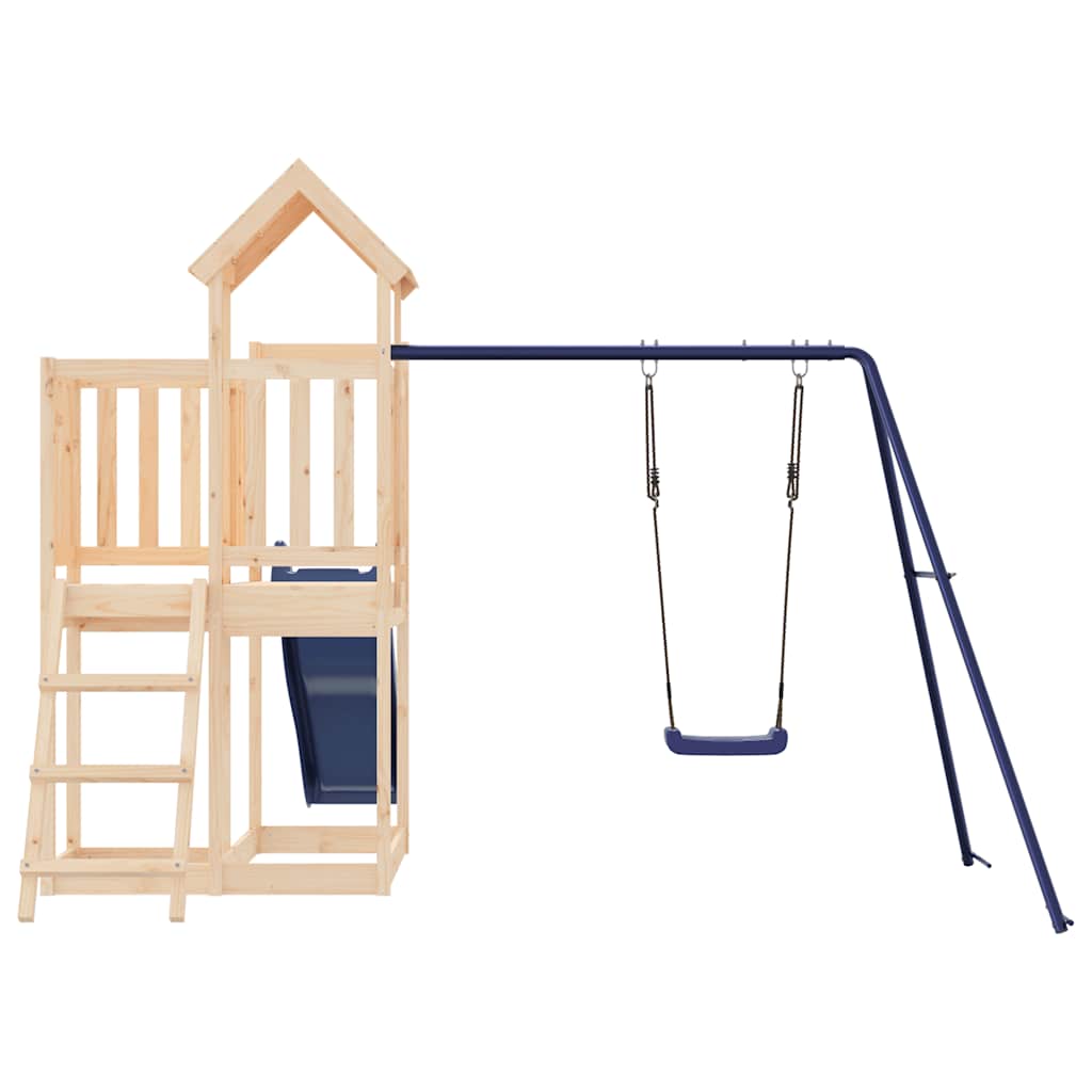 Set da Gioco da Esterno in Legno Massello di Pino | homemem39