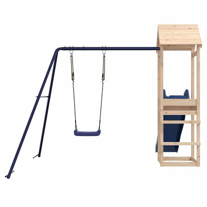 Set da Gioco da Esterno in Legno Massello di Pino - homemem39