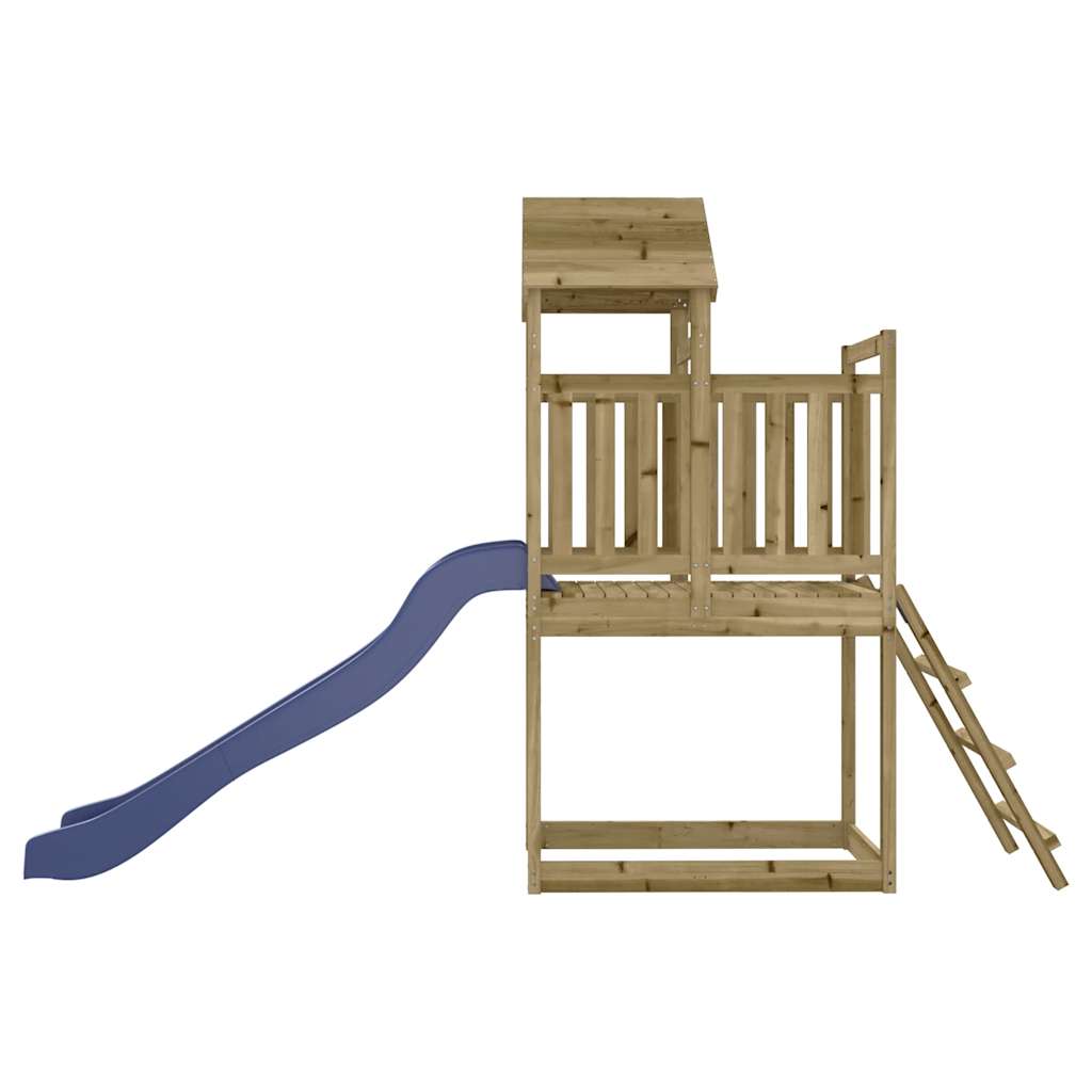 Set da Gioco da Esterno in Legno di Pino Impregnato | homemem39