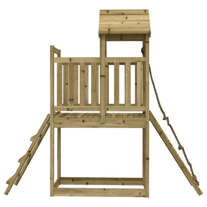 Casetta con Arrampicata in Legno di Pino Impregnato | homemem39