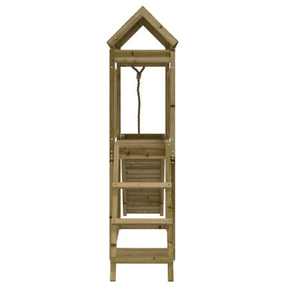 Casetta con Arrampicata in Legno di Pino Impregnato | homemem39