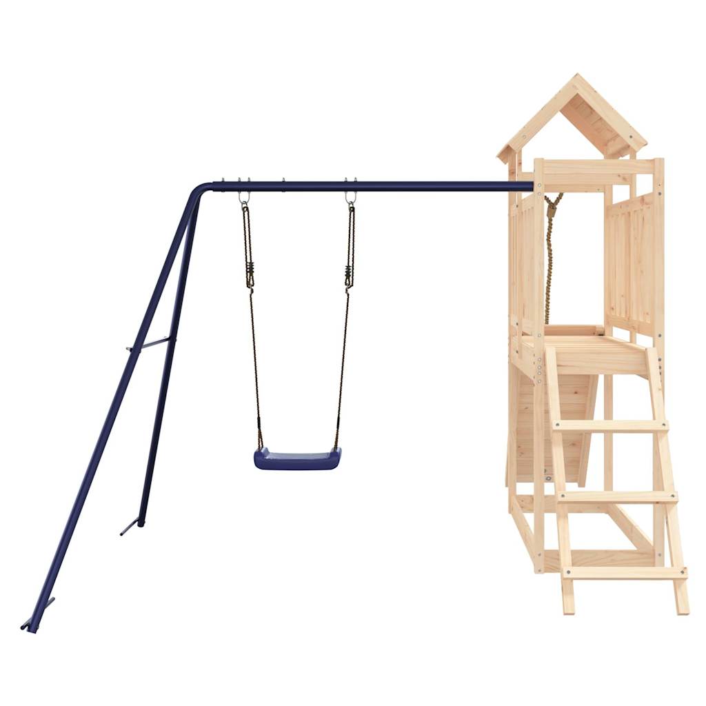 Set da Gioco da Esterno in Legno Massello di Pino | homemem39