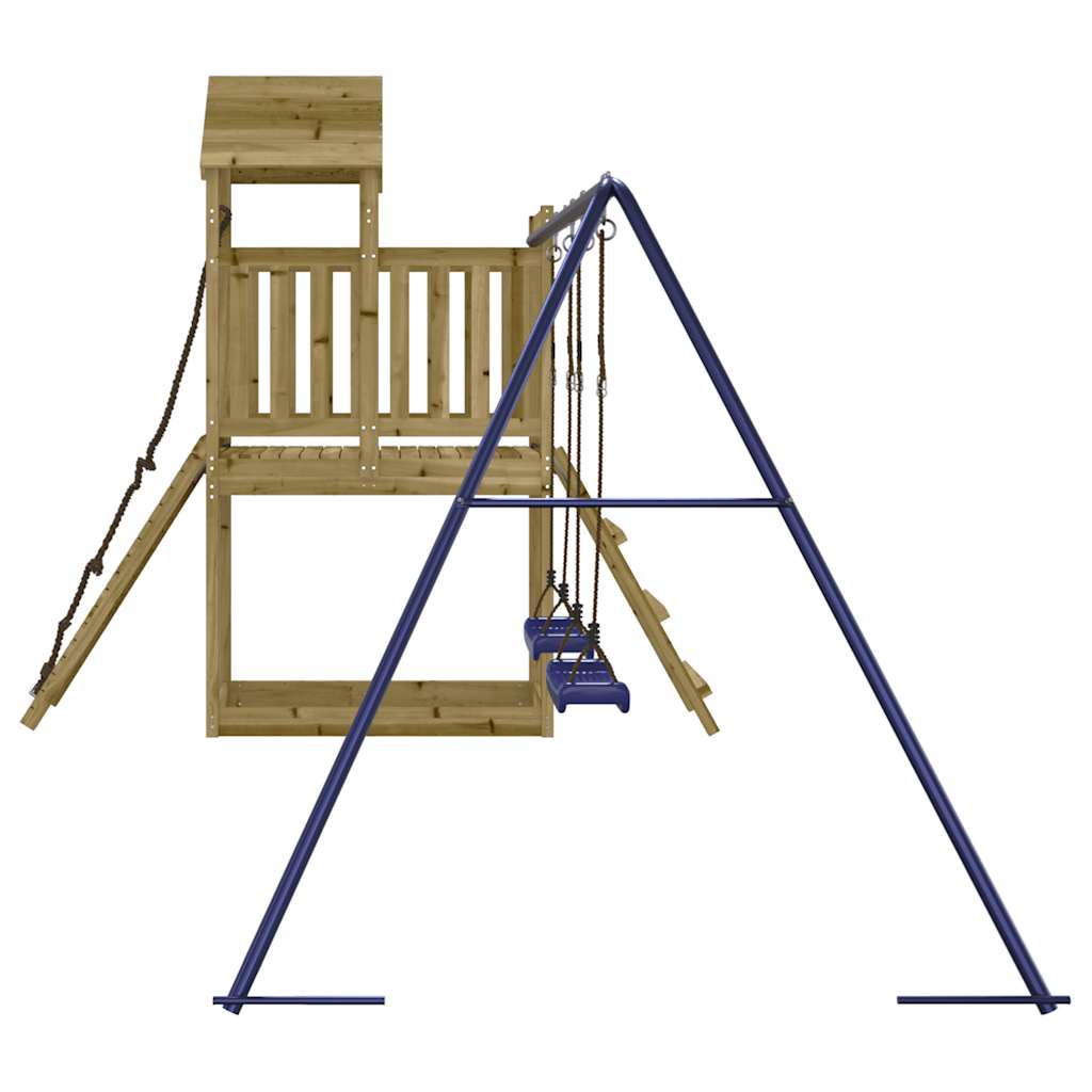Set da Gioco da Esterno in Legno di Pino Impregnato | homemem39
