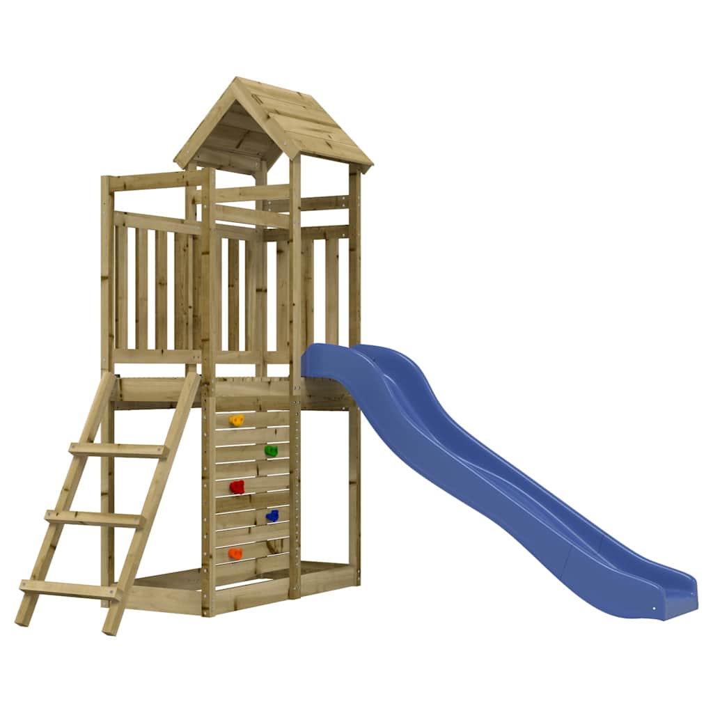 Set da Gioco da Esterno in Legno di Pino Impregnato | homemem39