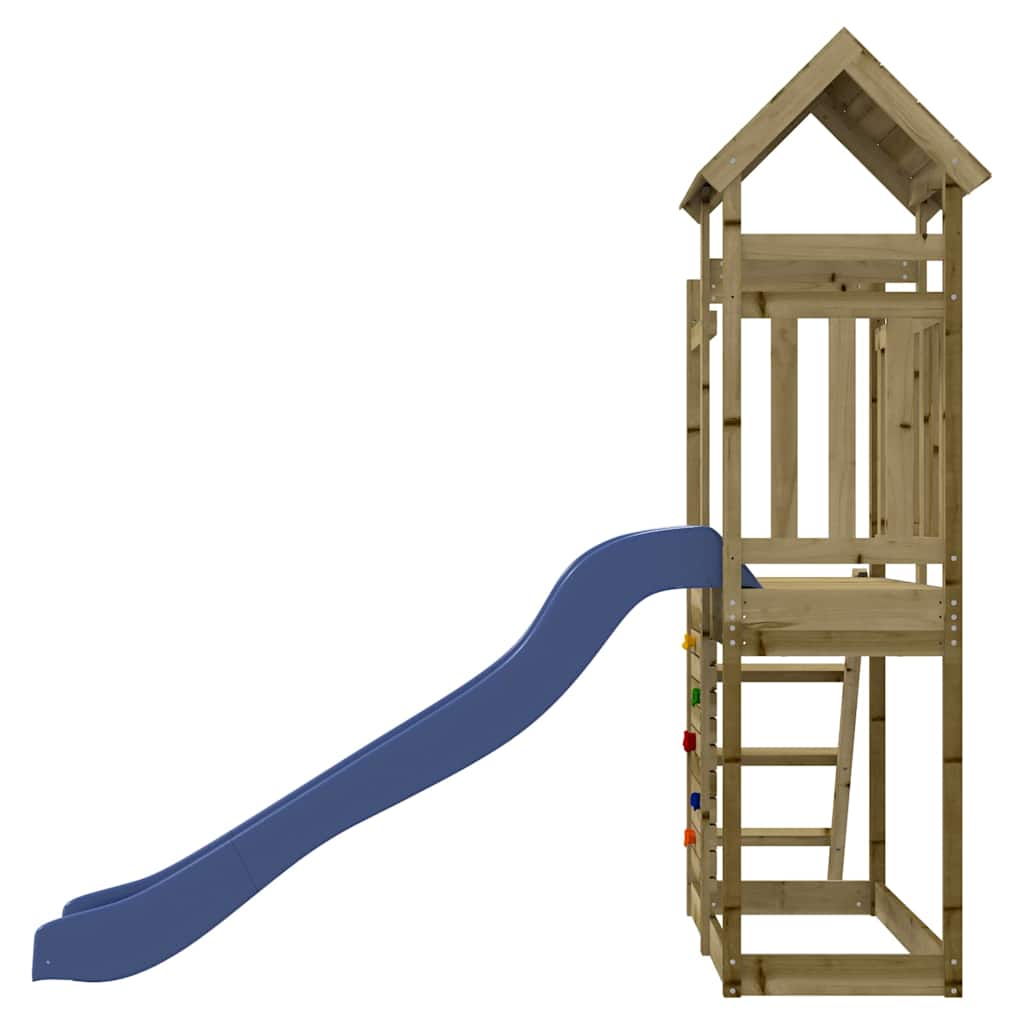 Set da Gioco da Esterno in Legno di Pino Impregnato | homemem39
