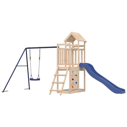 Set da Gioco da Esterno in Legno Massello di Pino | homemem39