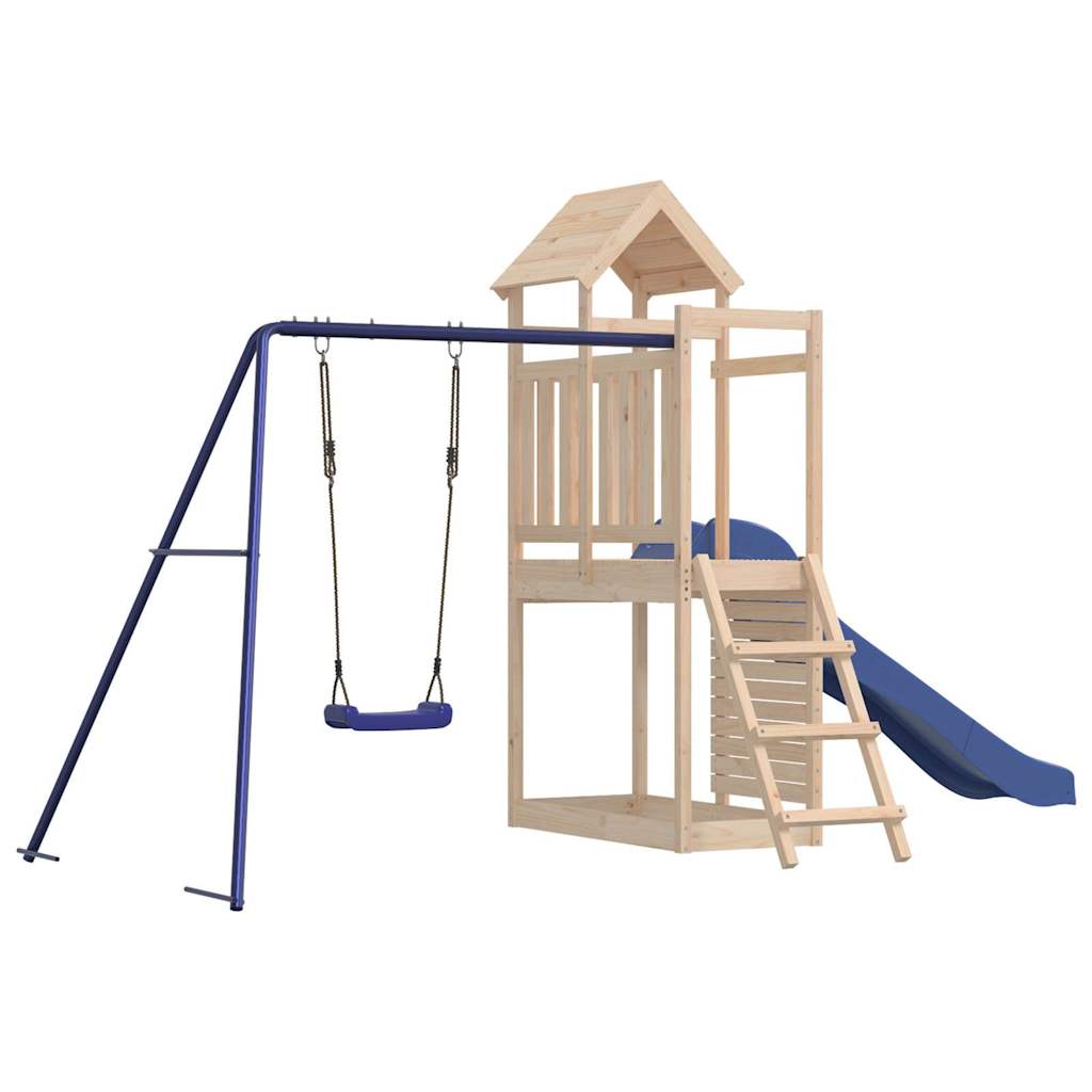 Set da Gioco da Esterno in Legno Massello di Pino | homemem39