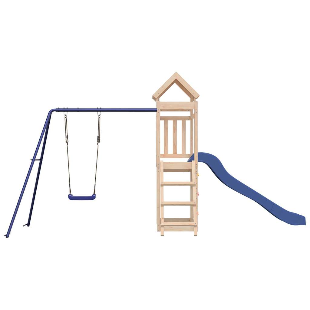 Set da Gioco da Esterno in Legno Massello di Pino | homemem39