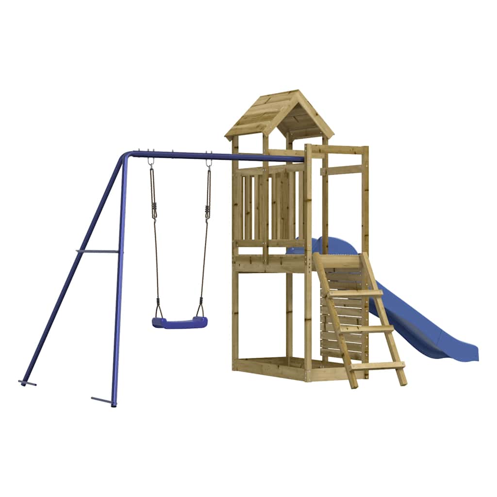 Set da Gioco da Esterno in Legno di Pino Impregnato | homemem39