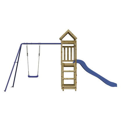 Set da Gioco da Esterno in Legno di Pino Impregnato | homemem39