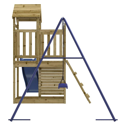 Set da Gioco da Esterno in Legno di Pino Impregnato | homemem39