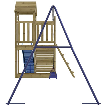 Set da Gioco da Esterno in Legno di Pino Impregnato | homemem39