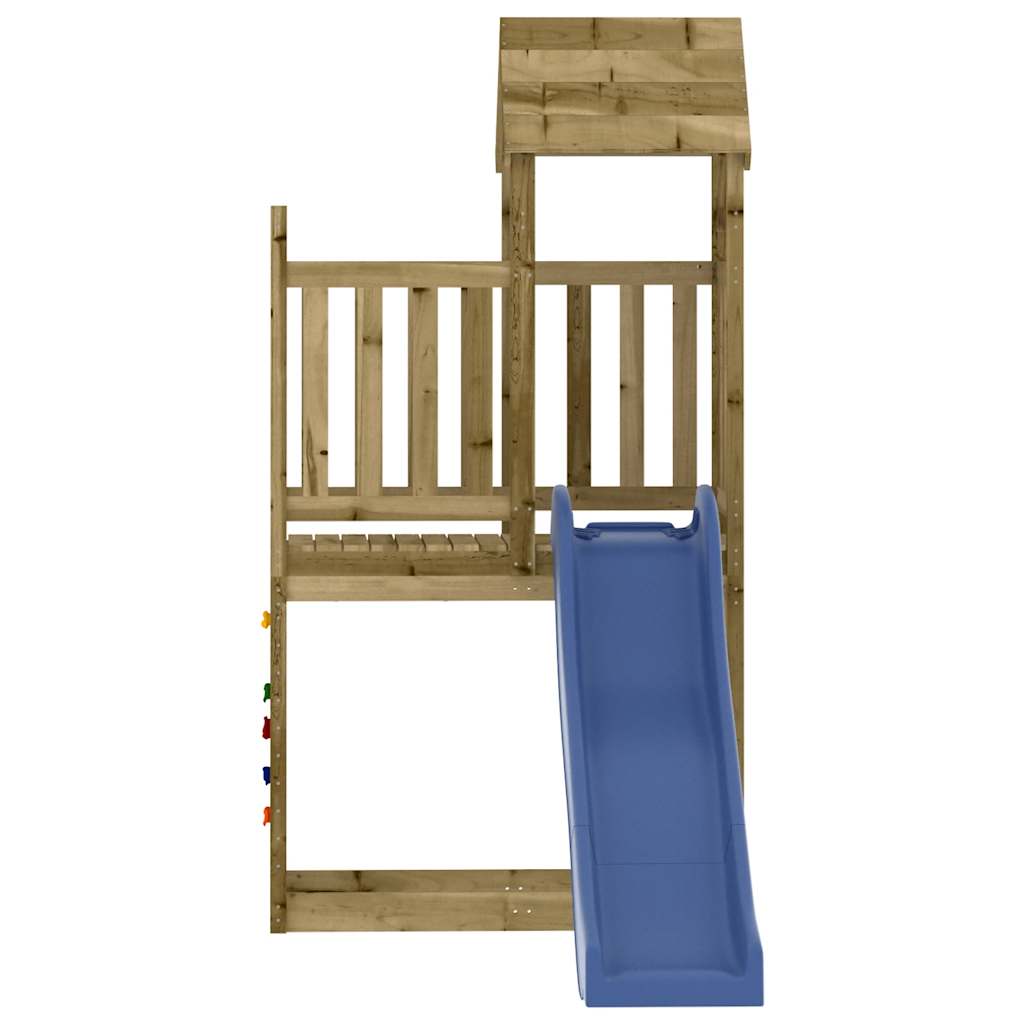 Set da Gioco da Esterno in Legno di Pino Impregnato | homemem39
