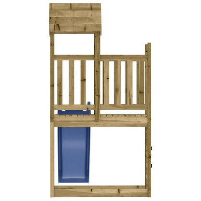 Set da Gioco da Esterno in Legno di Pino Impregnato | homemem39