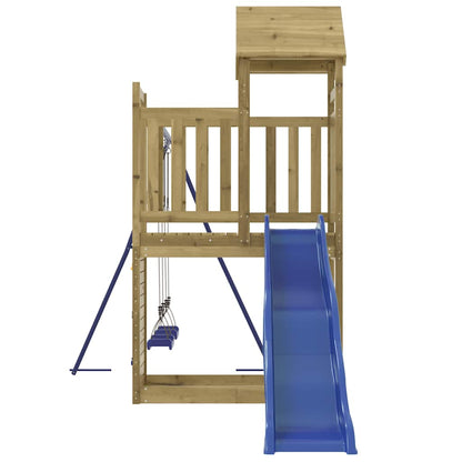 Set da Gioco da Esterno in Legno di Pino Impregnato | homemem39
