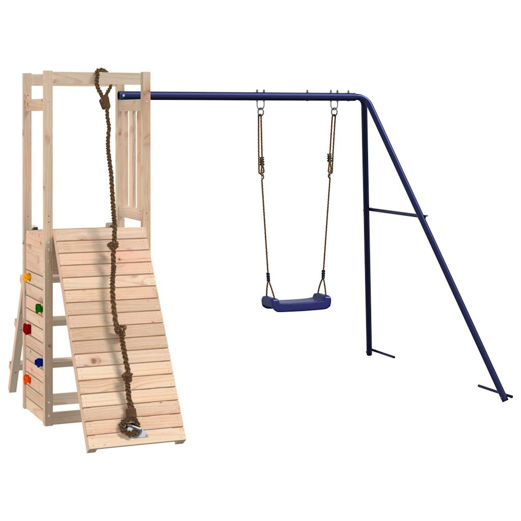 Set da Gioco da Esterno in Legno Massello di Pino | homemem39