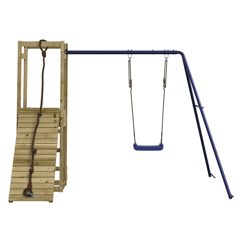Set da Gioco da Esterno in Legno di Pino Impregnato | homemem39