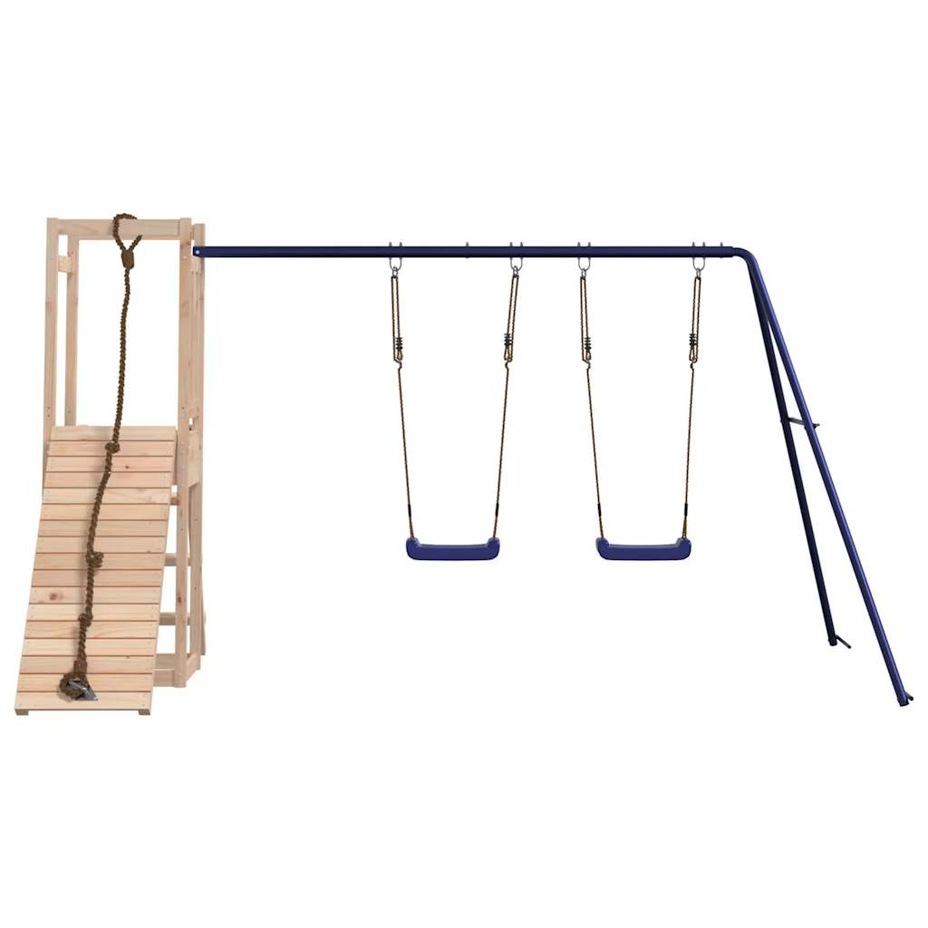 Set da Gioco da Esterno in Legno Massello di Pino | homemem39