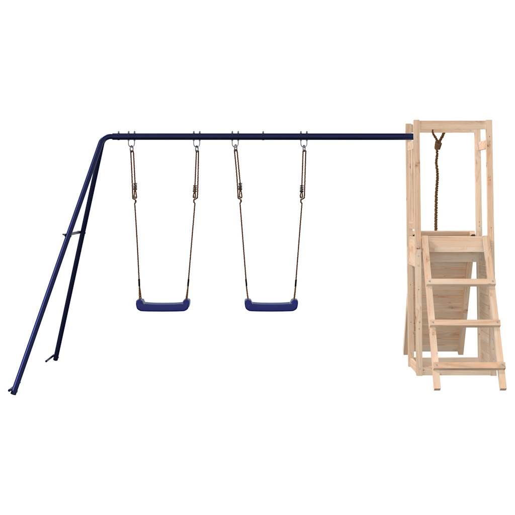 Set da Gioco da Esterno in Legno Massello di Pino | homemem39