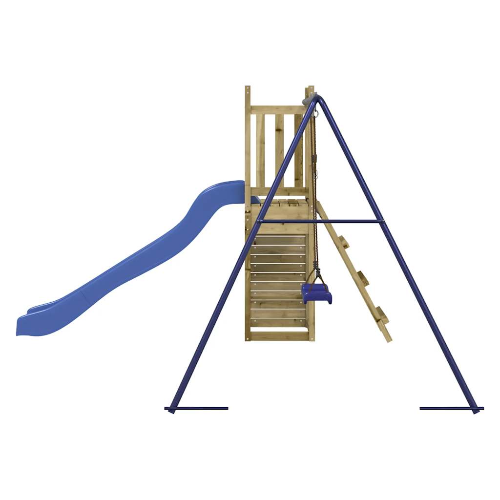 Set da Gioco da Esterno in Legno di Pino Impregnato | homemem39