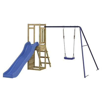 Set da Gioco da Esterno in Legno di Pino Impregnato | homemem39
