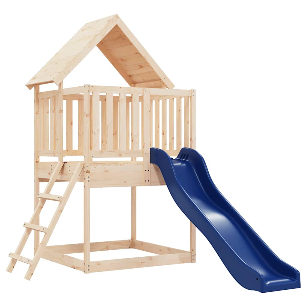 Set da Gioco da Esterno in Legno Massello di Pino | homemem39