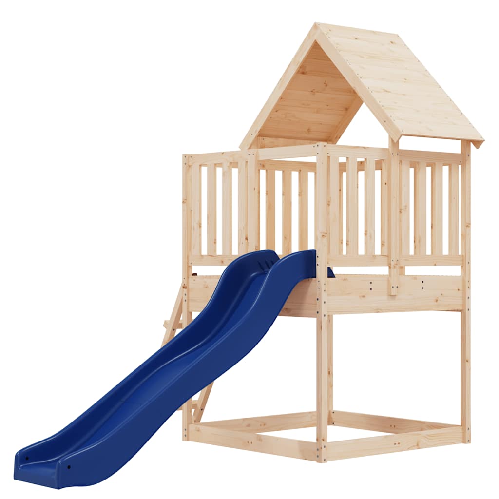 Set da Gioco da Esterno in Legno Massello di Pino | homemem39