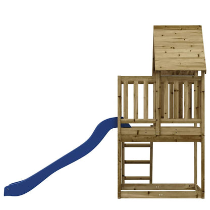 Set da Gioco da Esterno in Legno di Pino Impregnato | homemem39