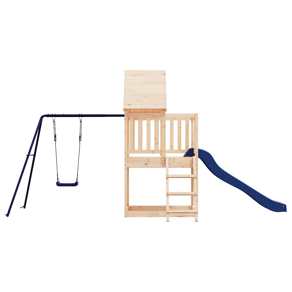 Set da Gioco da Esterno in Legno Massello di Pino | homemem39