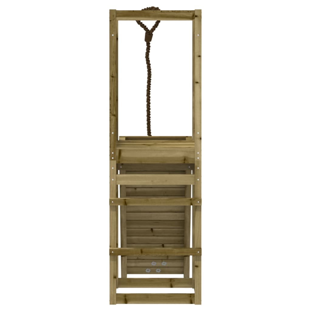 Casetta con Arrampicata in Legno di Pino Impregnato | homemem39