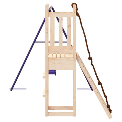 Set da Gioco da Esterno in Legno Massello di Pino | homemem39
