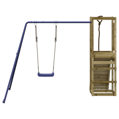 Set da Gioco da Esterno in Legno di Pino Impregnato | homemem39