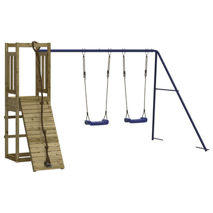 Set da Gioco da Esterno in Legno di Pino Impregnato | homemem39